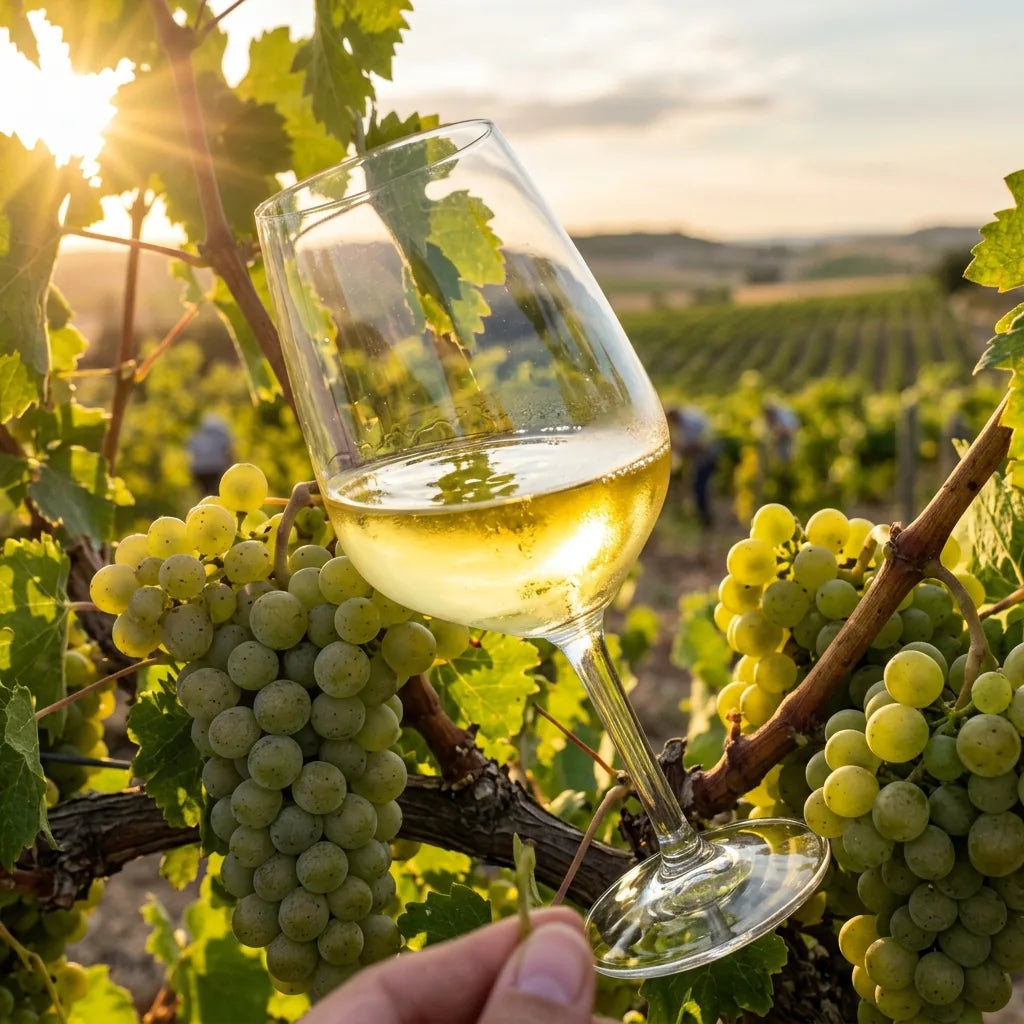 Spansk vin og madparring - Verdejo Druen: Den Sublimme Hvide Drue fra Rueda - DeVinos