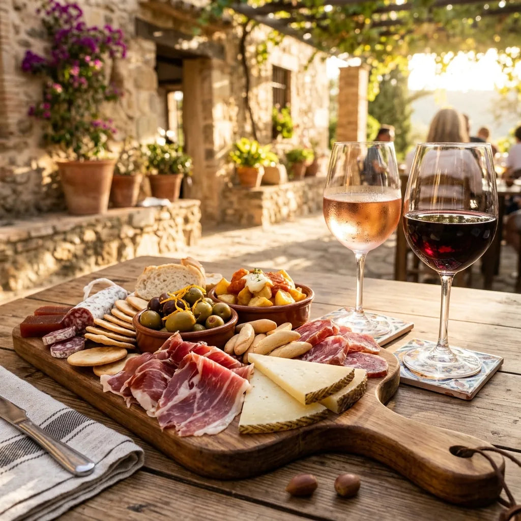 Spansk vin og madparring - Vin til Tapas: Hvilke Vine Passer til Tapasbrættet? - DeVinos