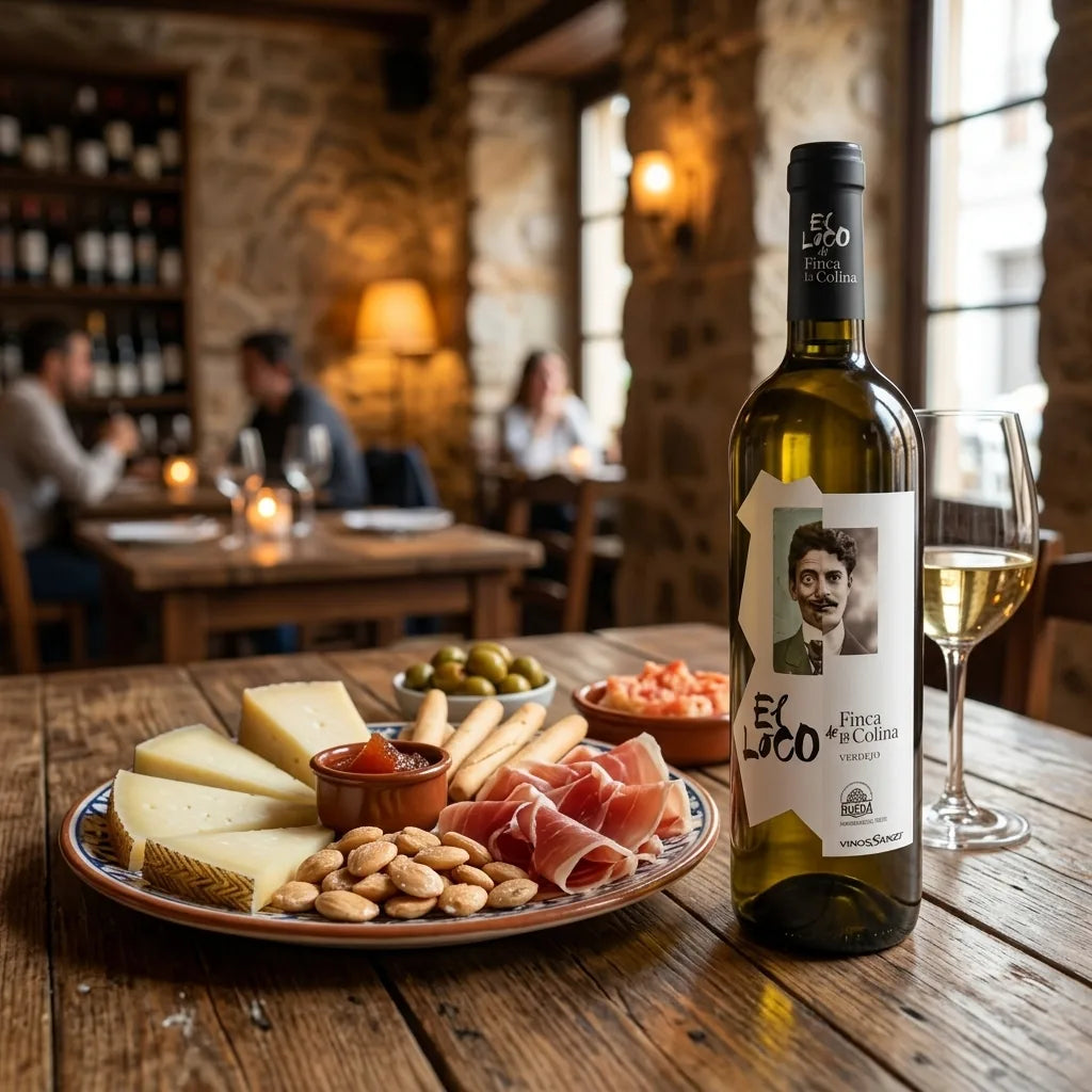 Spansk Cava eller hvidvin parret med tapas og ost - DeVinos