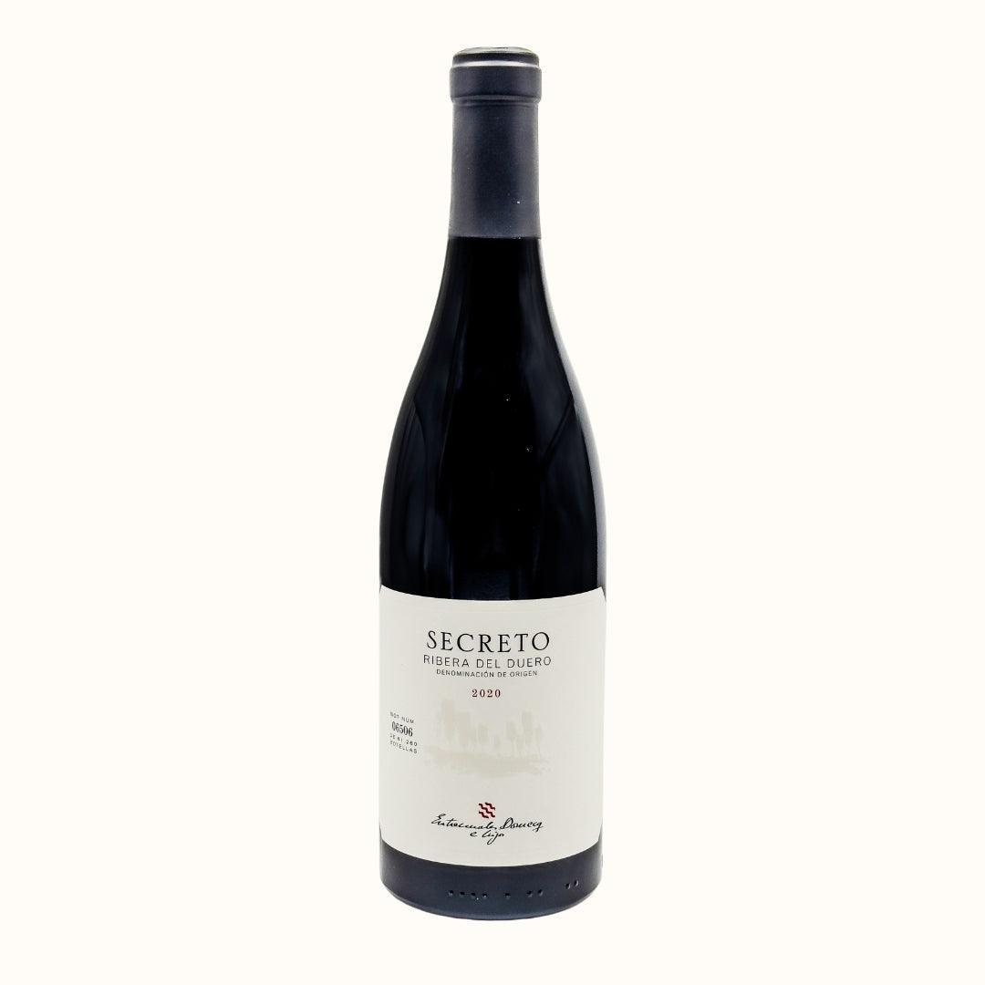 Secreto ribera del duero spansk rødvin tempranillo