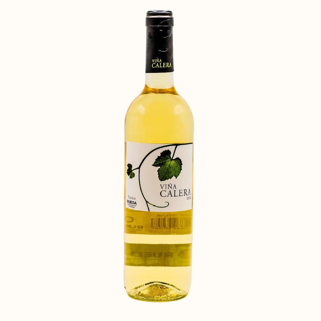 Viña Calera spansk hvidvin fra Rueda – frisk og aromatisk hvidvin med noter af citrus og grønne æbler, ideel til lette retter.