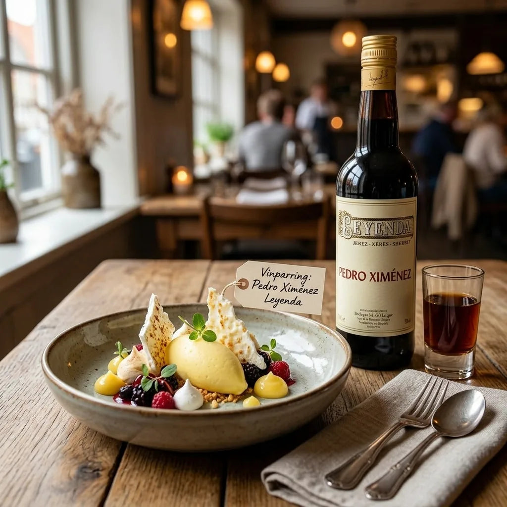 Sød spansk dessertvin parret med perfekte vinparringer til din citronfromageoplevelse - DeVinos